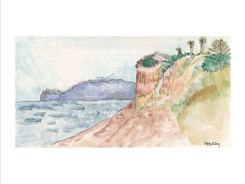 Santa Barbara from Butterfly Beach