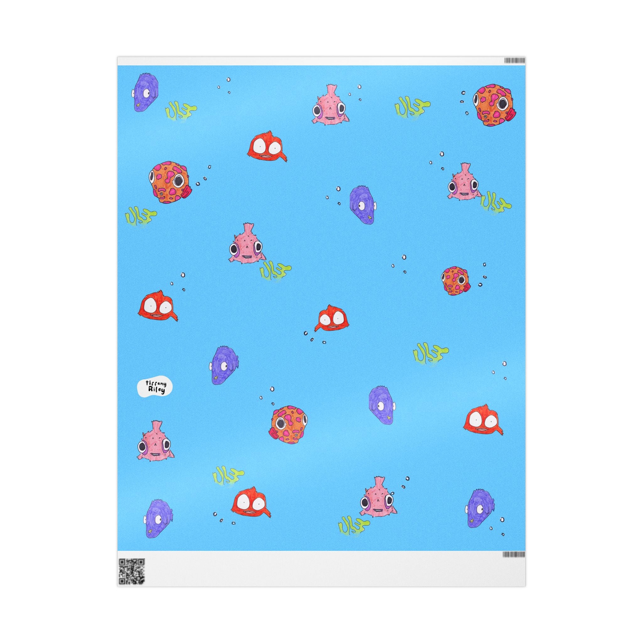 Plenty of Fish Wrapping Paper