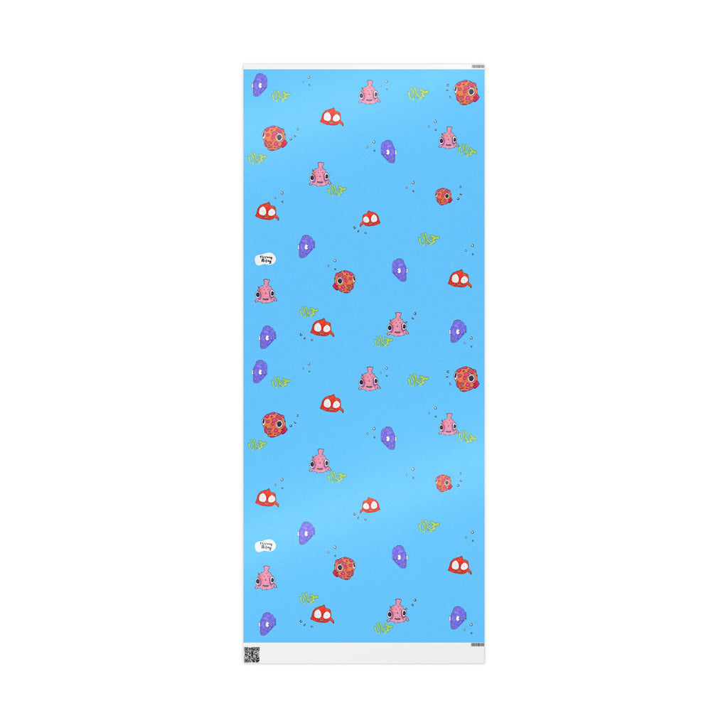 Plenty of Fish Wrapping Paper