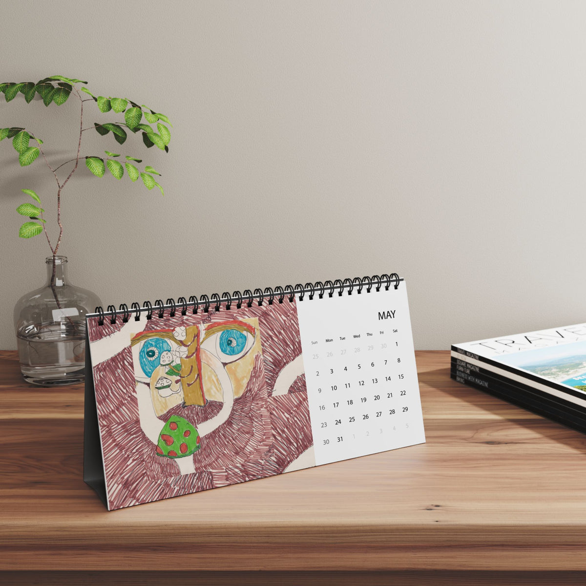 2027 Desktop Calendar