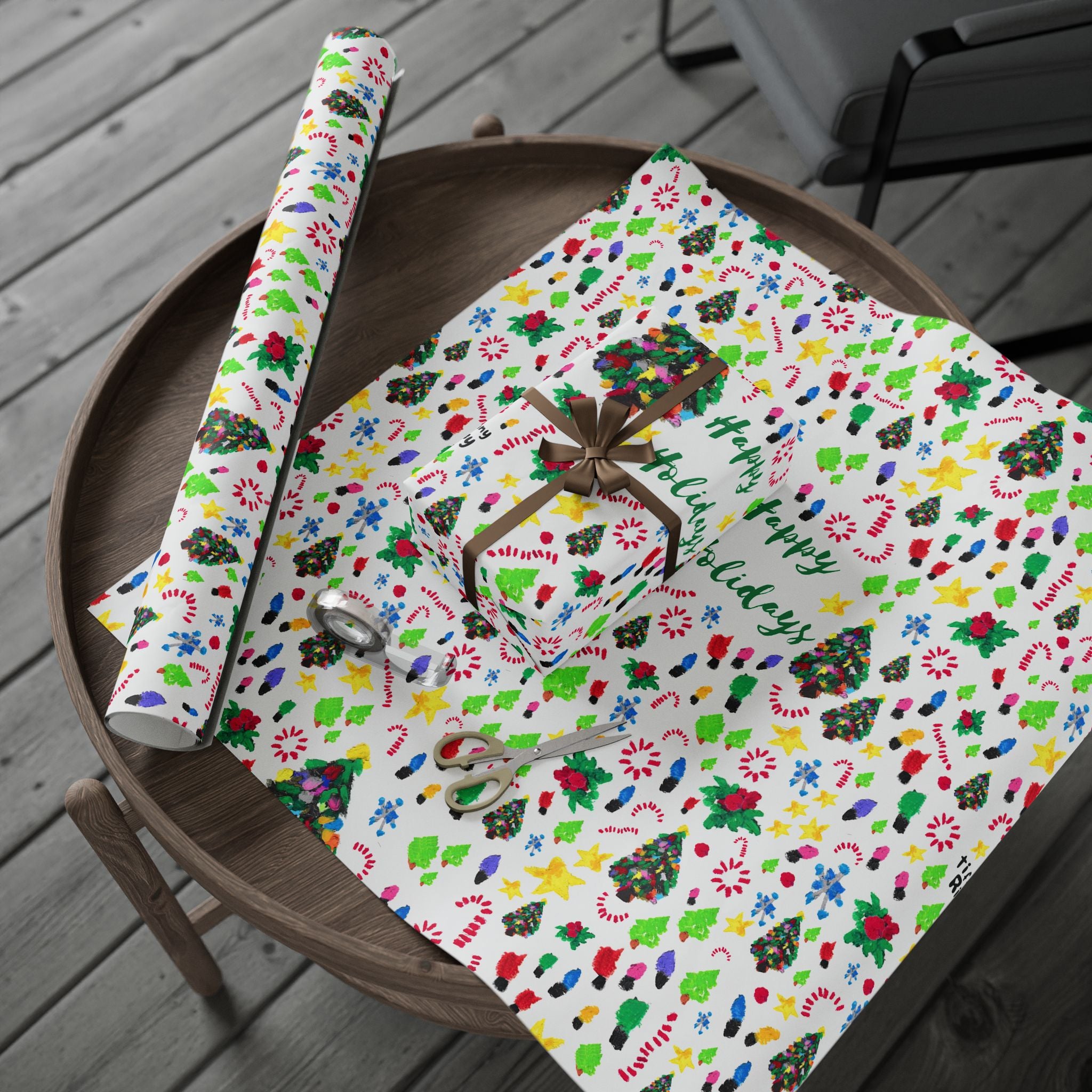 My Colorful Christmas Wrapping Paper (Special 2026 Edition)
