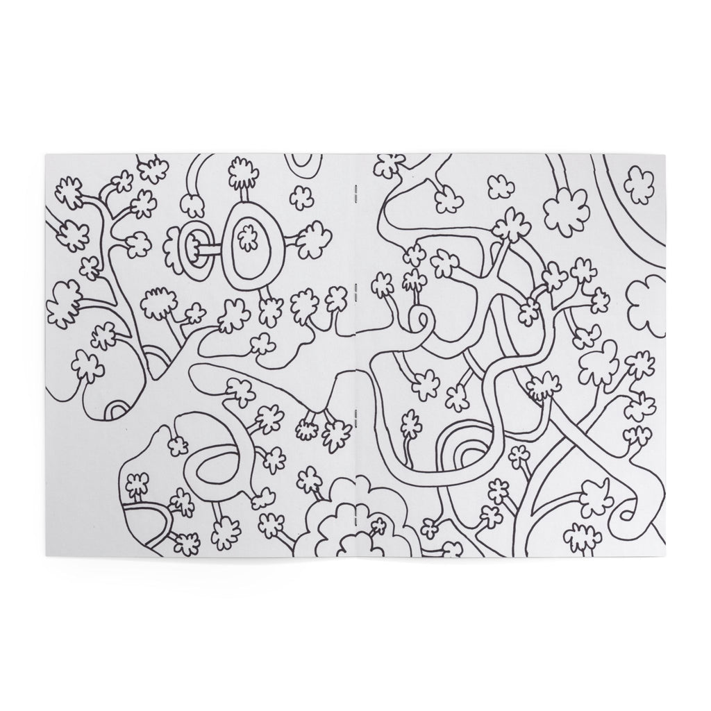 The Trees Coloring Book