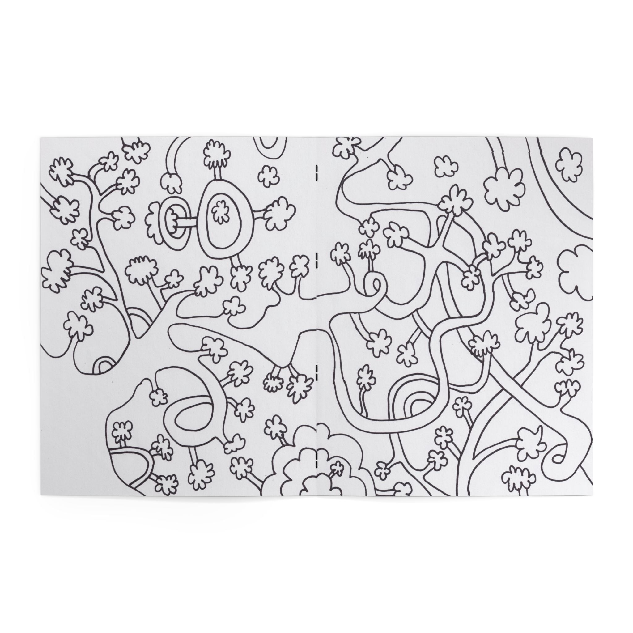 The Trees Coloring Book