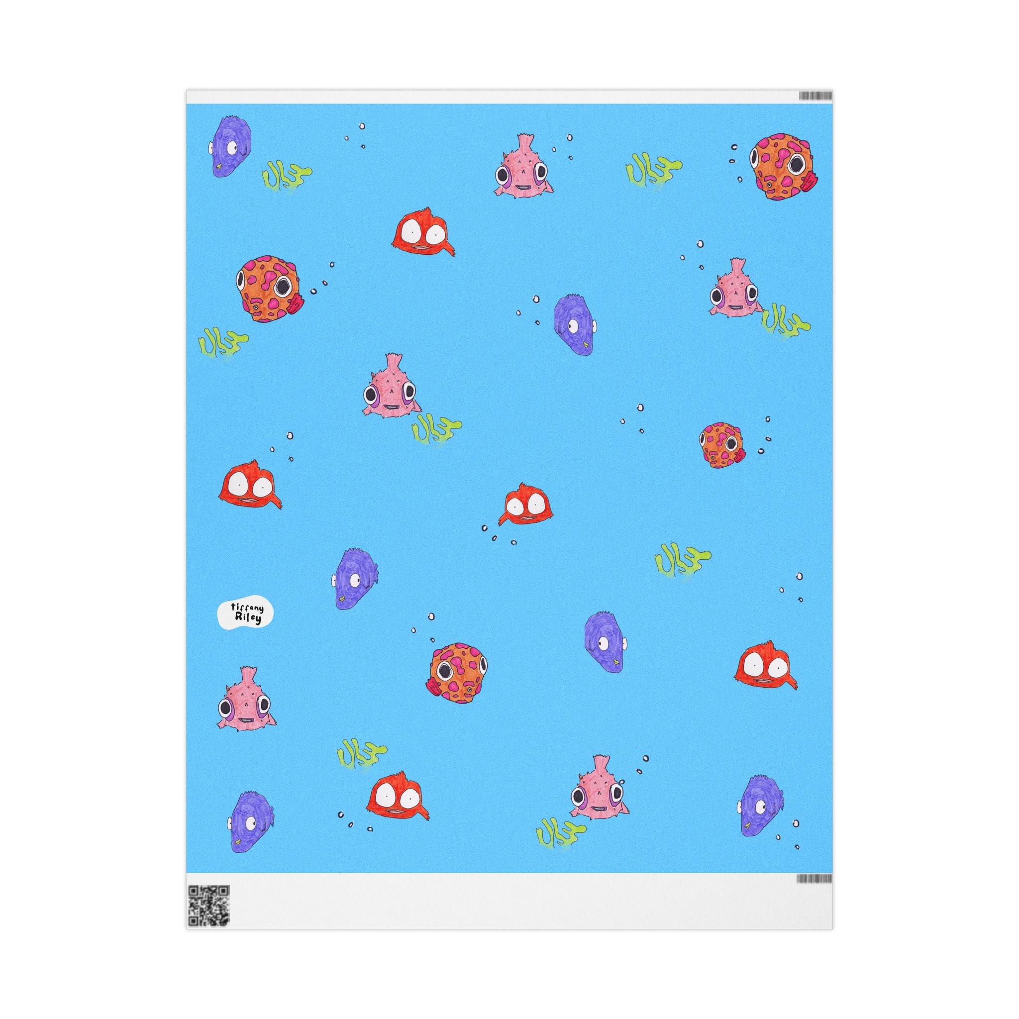 Plenty of Fish Wrapping Paper