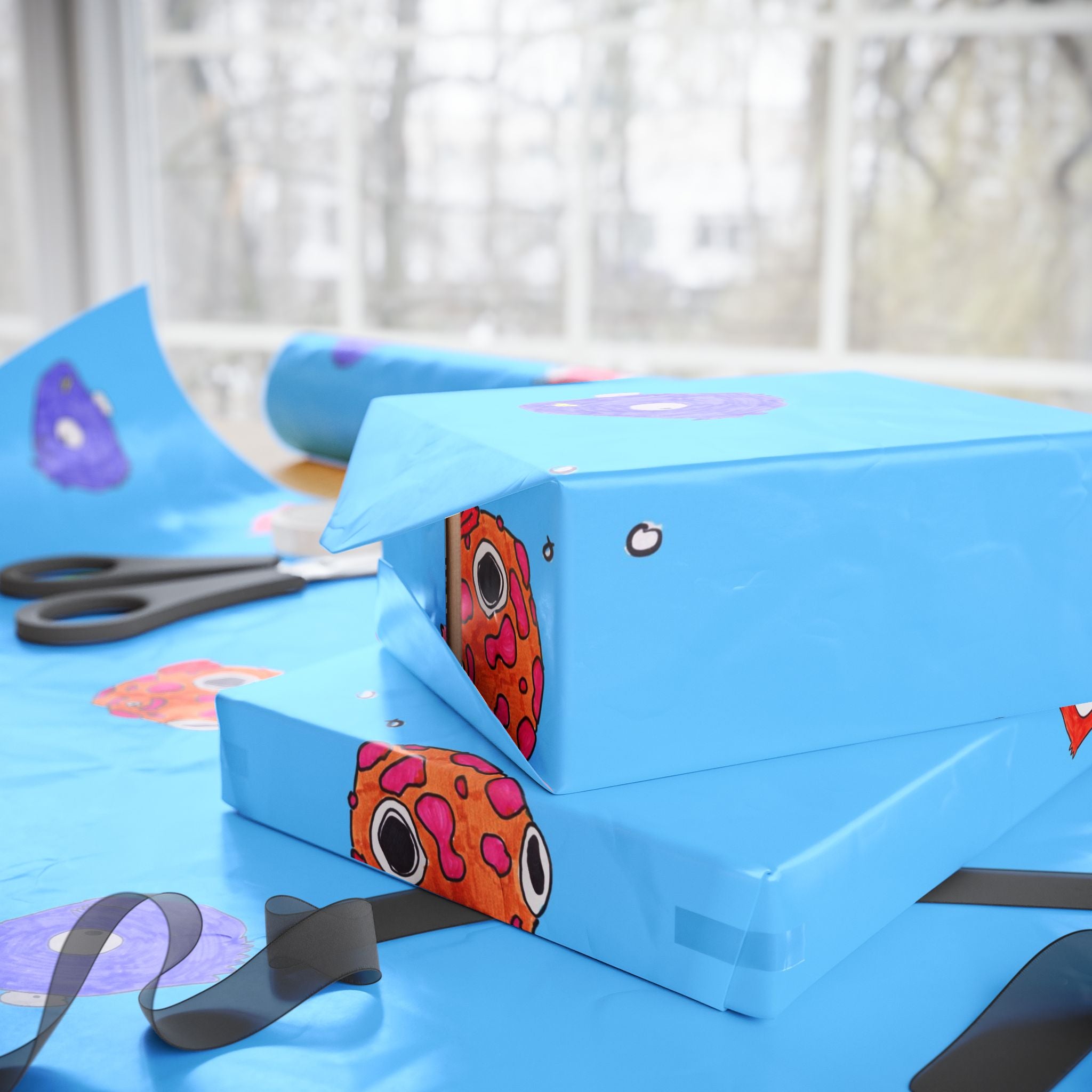 Plenty of Fish Wrapping Paper