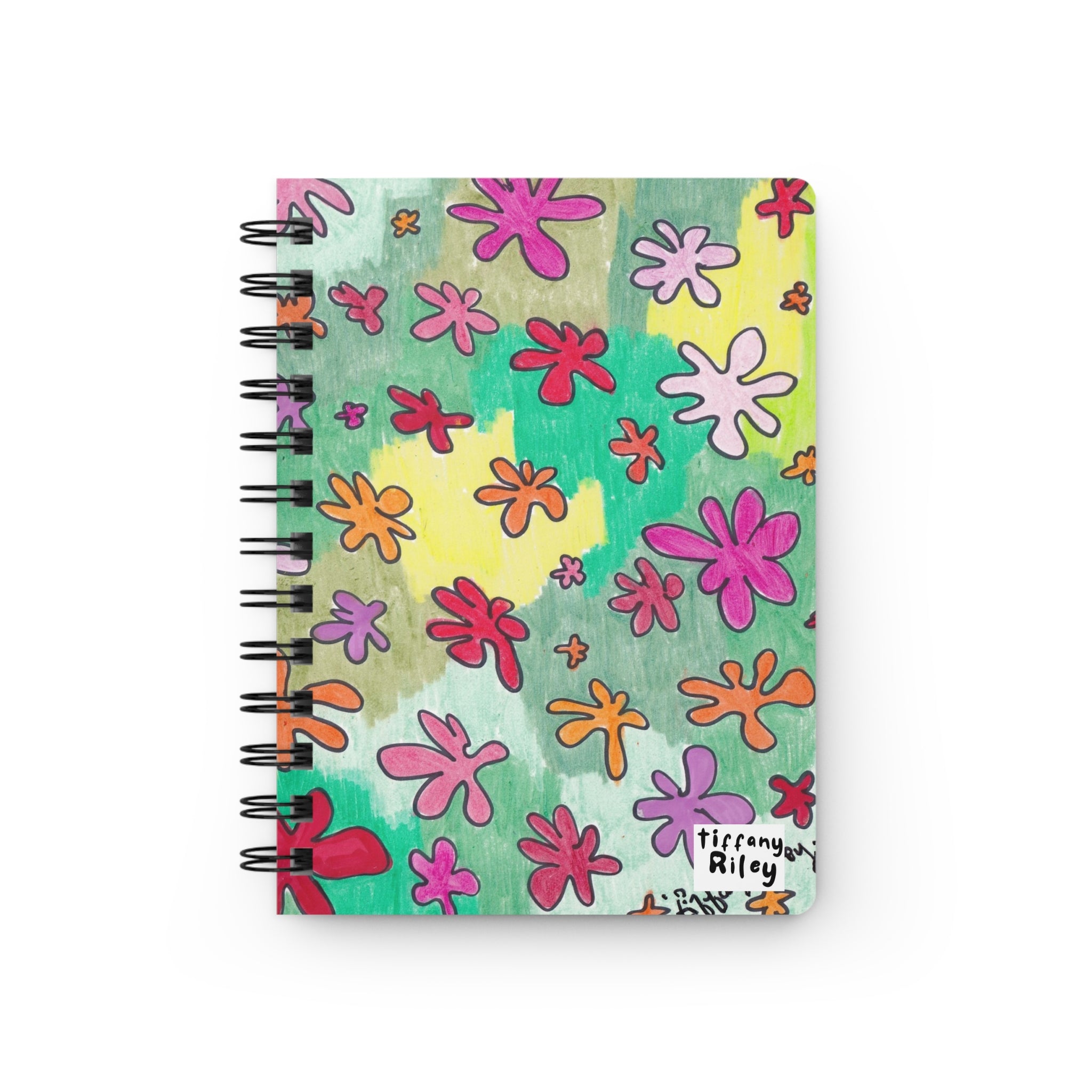 Flower Power Spiral Bound Journal
