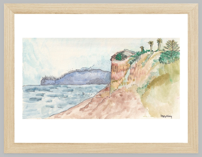 Santa Barbara from Butterfly Beach