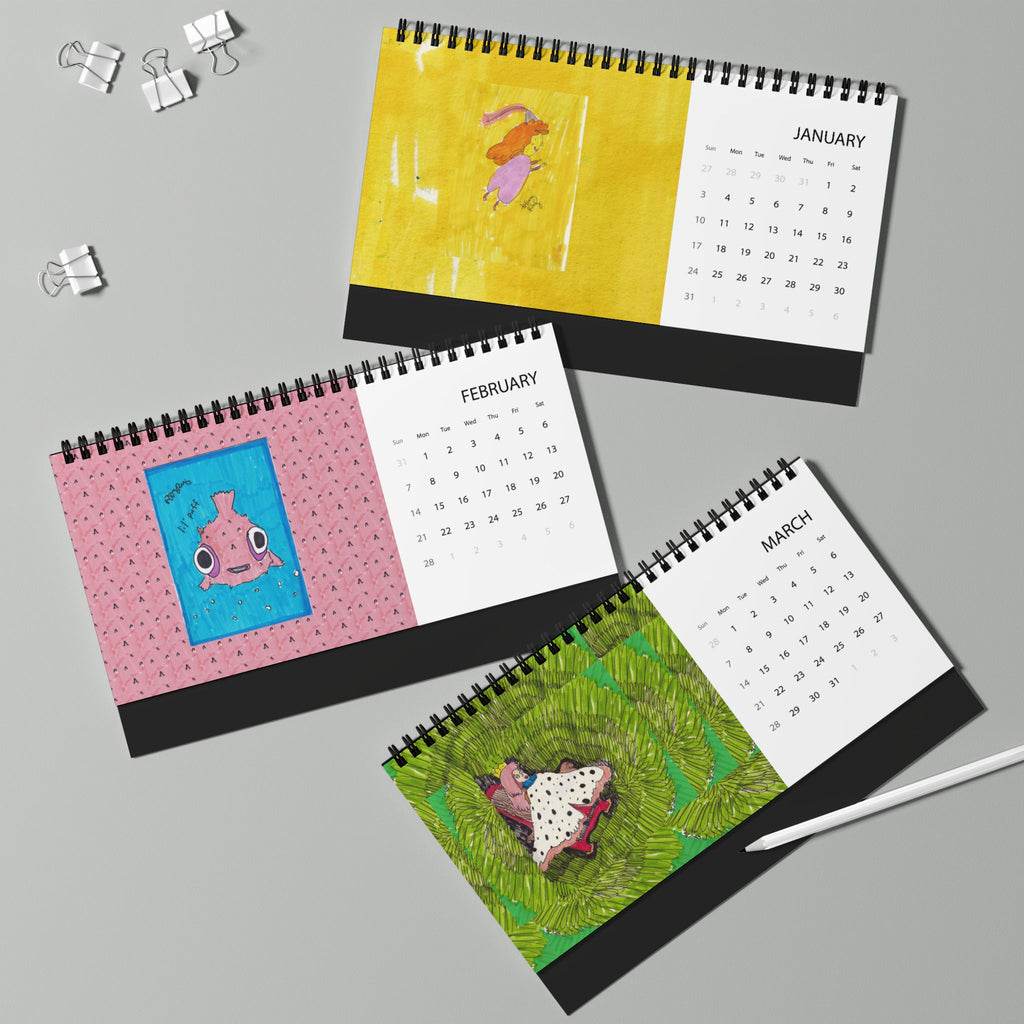 2027 Desktop Calendar