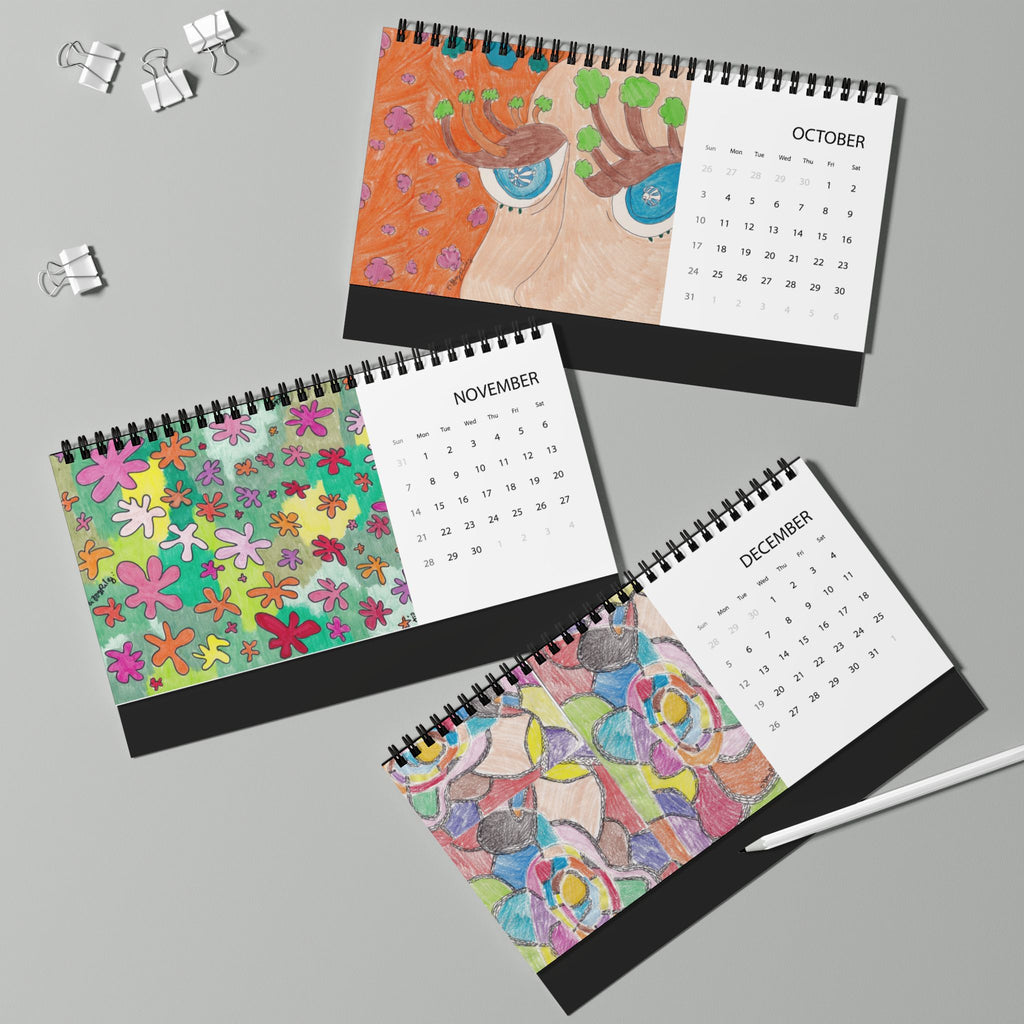 2027 Desktop Calendar