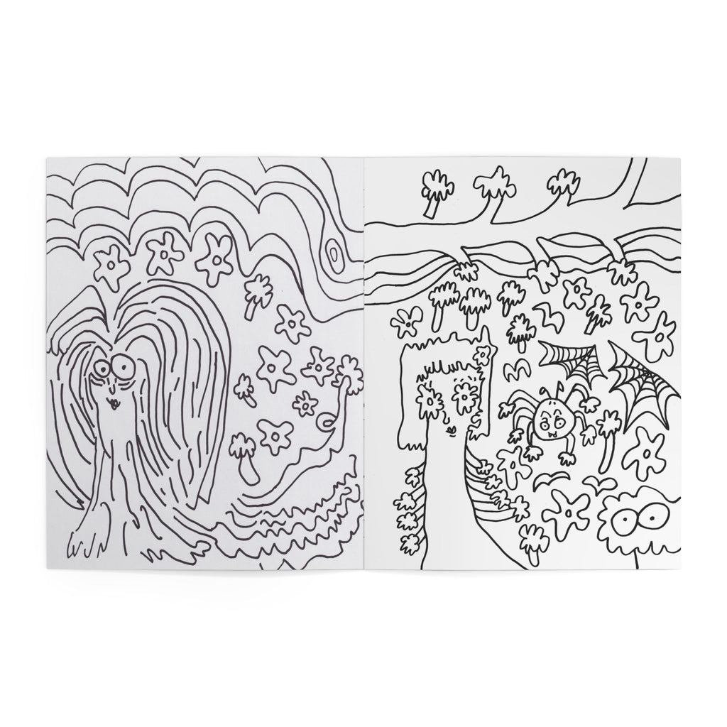 The Trees Coloring Book