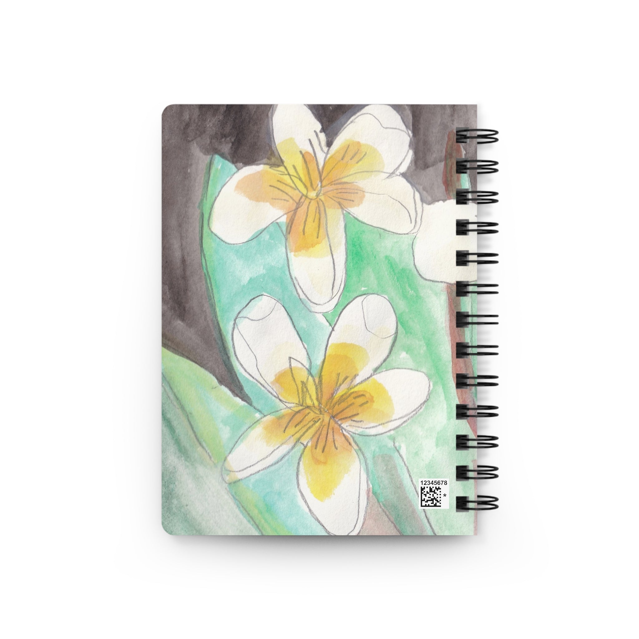 Plumerias Spiral Bound Journal