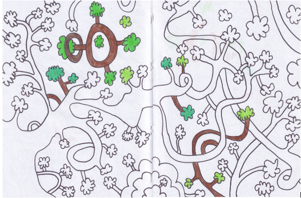 The Trees Coloring Book