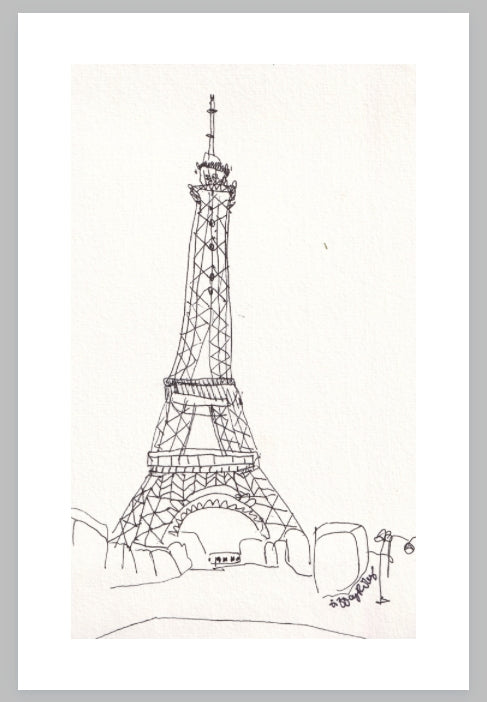 Eiffel Tower Picnic View