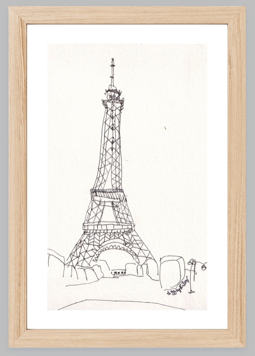 Eiffel Tower Picnic View